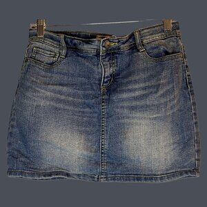 Denim Skort